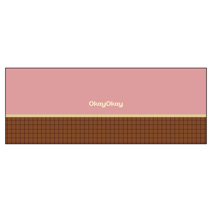 Cushioned Non-Slip Entryway Floor Mat with Faux Leather Border