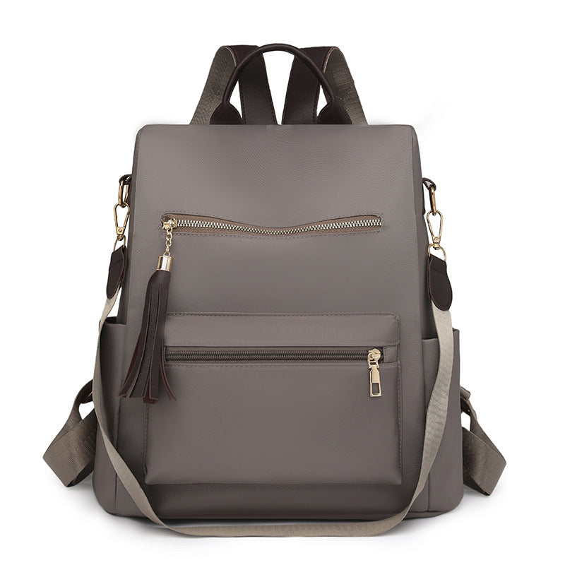 Eleganter Multi-Taschen-Rucksack mit abnehmbarem Gurt Karnz