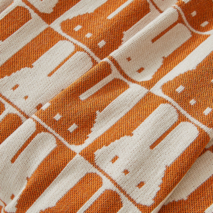 Gemütliche Kaninchenmuster Sofa-Wurfdecke