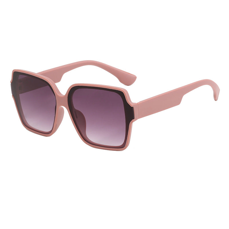 Damen quadratische Sonnenbrille mit einzigartigem, stilvollem Rahmen Karnz