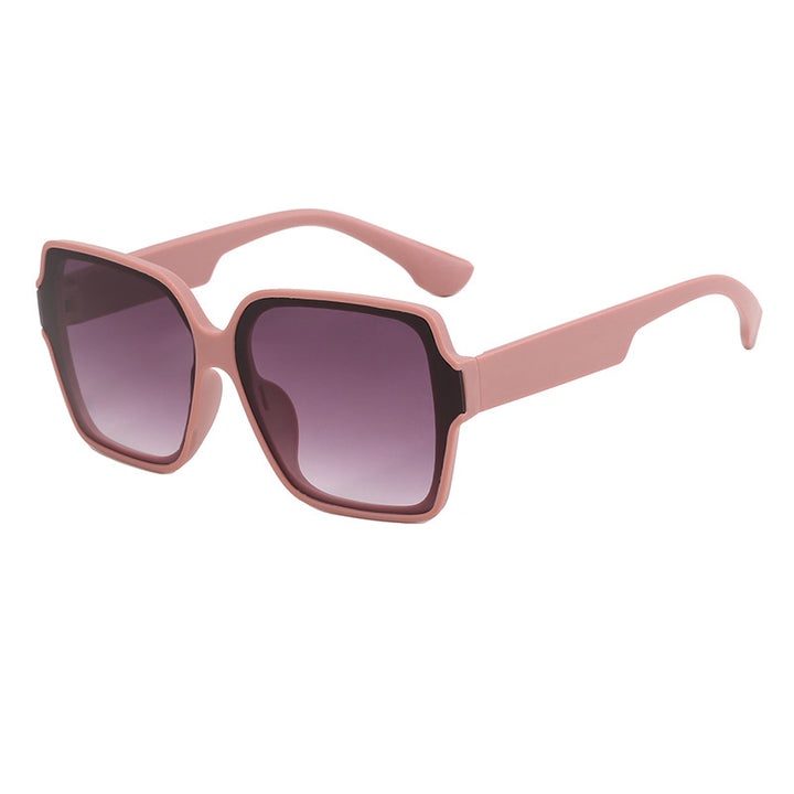 Damen quadratische Sonnenbrille mit einzigartigem, stilvollem Rahmen Karnz