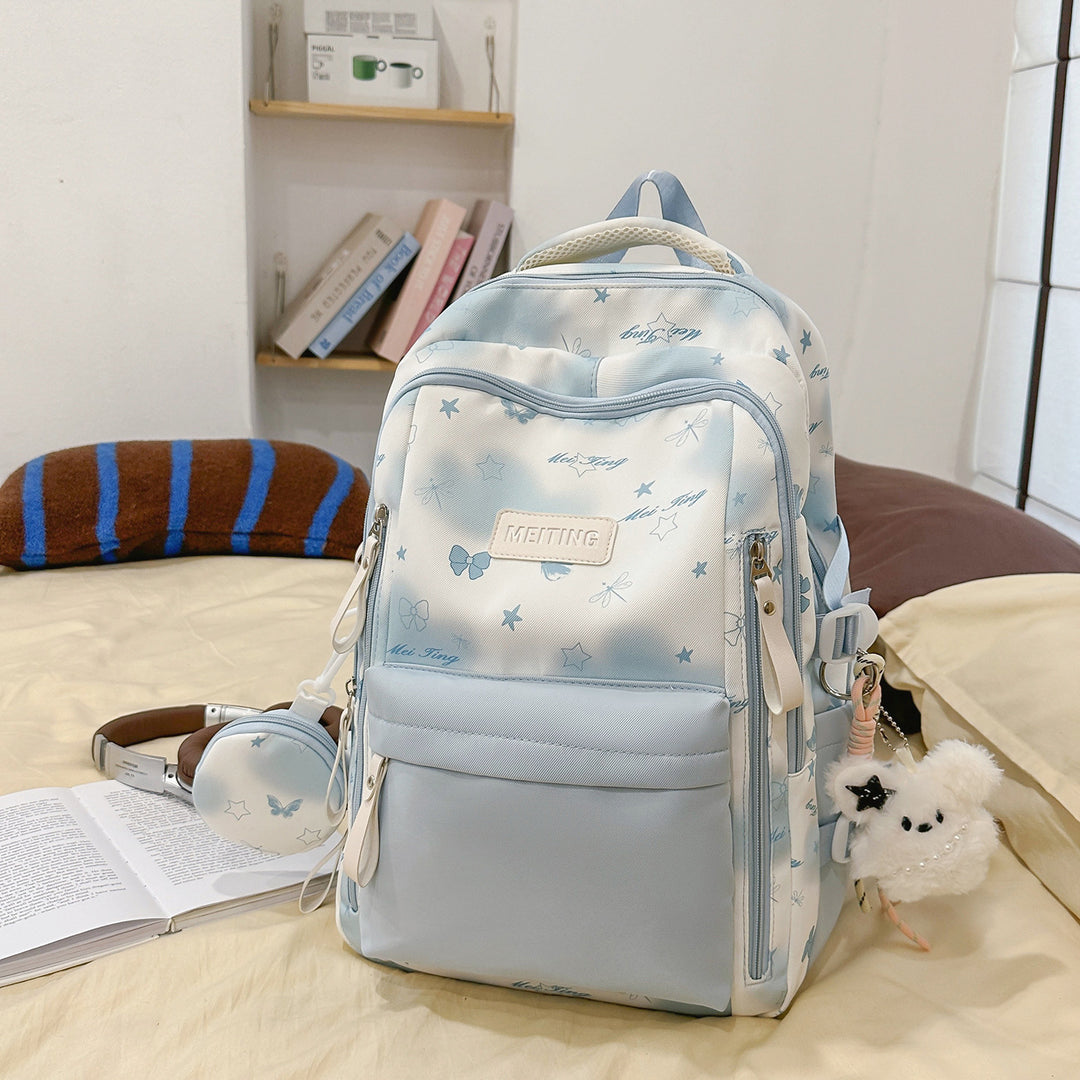 Trendiger Gemusterter Rucksack Karnz