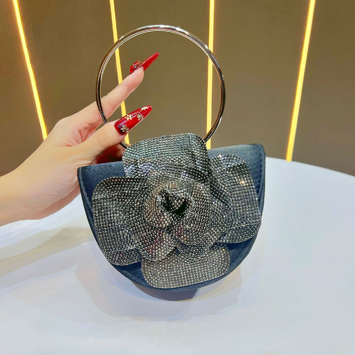 Florale Verziehrte Abend-Handtasche