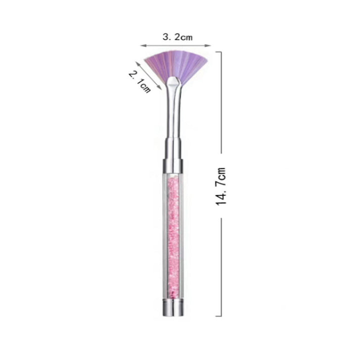 Fan Brush für Make-up-Anwendung Karnz