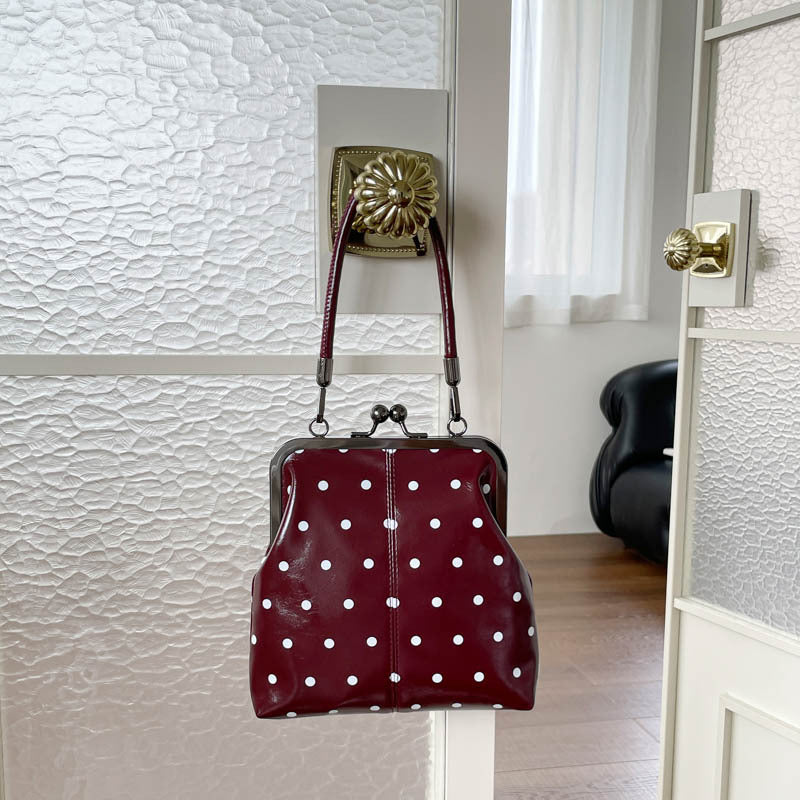 Polka Dot Vintage Handtas