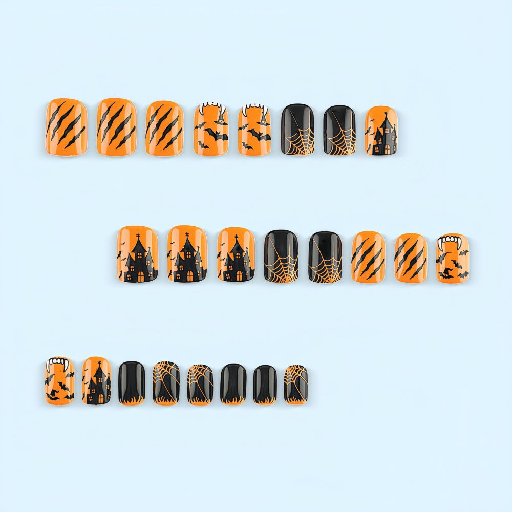 Kreatives Halloween Kunstnagel-Designset Karnz