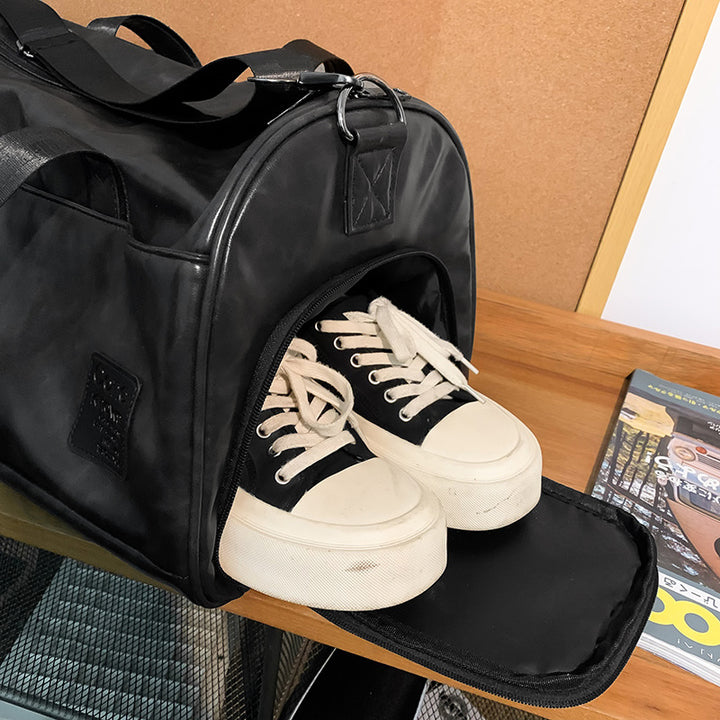 Premium Leder Reise-Duffle Karnz