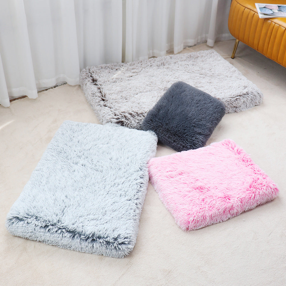Plüsch-Speicher-Schaum-Matte-Hundebett