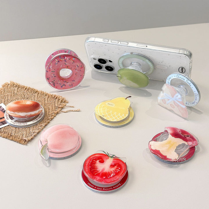 Lustiger Untersetzer im Bagel-Design Karnz