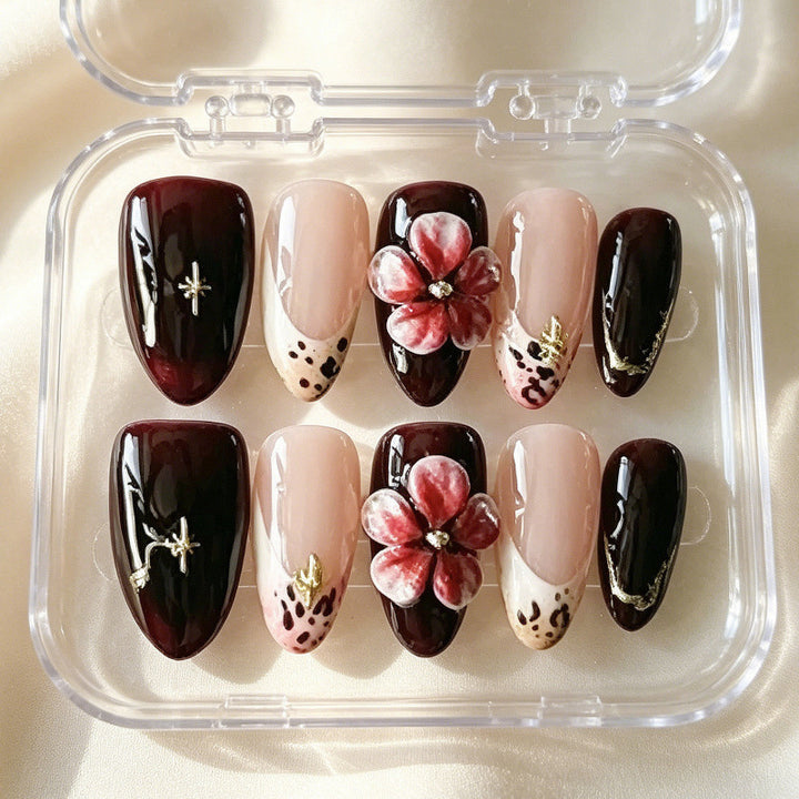 Floral Art Press-On Nail Set 1790736579