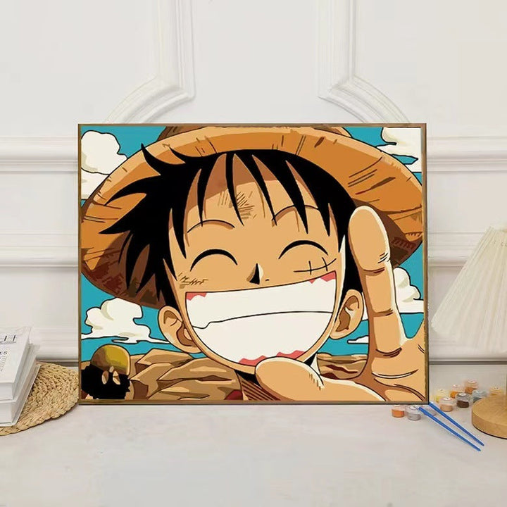 Anime-inspirierte Wandkunst Druck Karnz