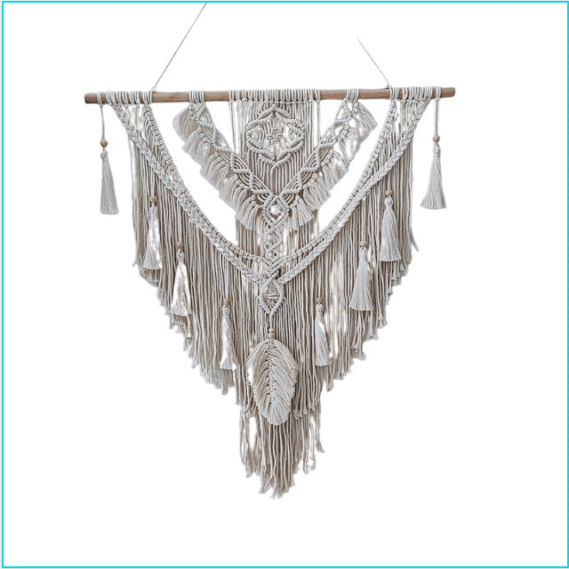 Macrame Wandbehang Karnz