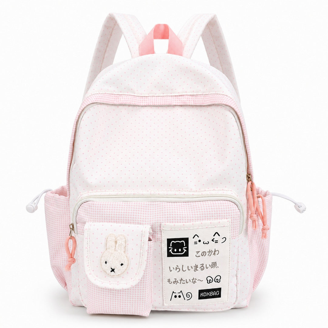 Verspielt gepunkteter Rucksack Karnz