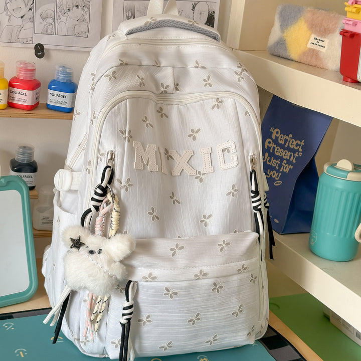 Floral Applikation Stylischer Rucksack Karnz