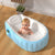 Unisex Aufblasbare Komfort-Badewanne mit seitlichen Ablagen Karnz
