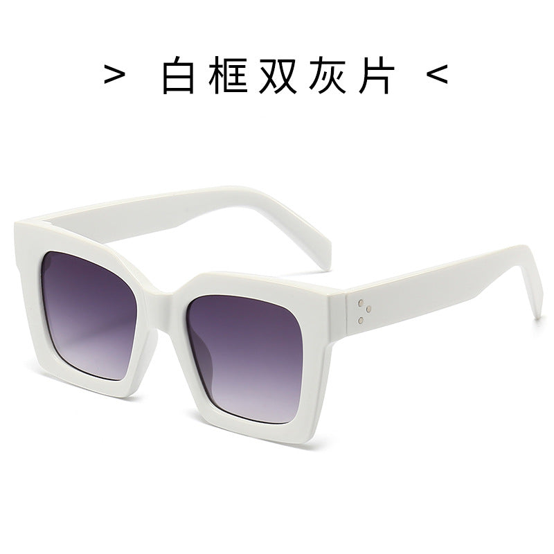 Damen Modische Sonnenbrille im markanten Schildkrötendesign Karnz