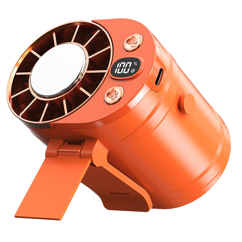 Damen kompakter Tischventilator mit multifunktionaler LCD-Anzeige Karnz