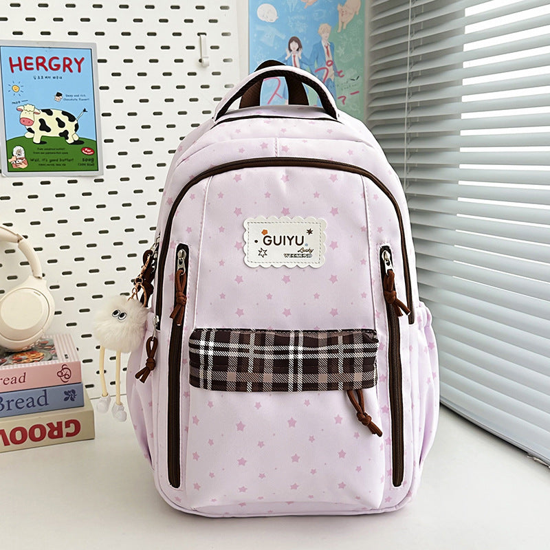Stylische Stern-Druck Rucksack Karnz 1791205961