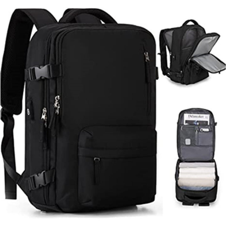 Multi-Fach Stilvoller Reise-Rucksack Karnz