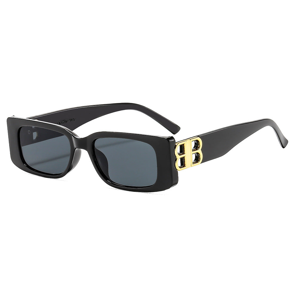 Fashion Statement Rechteckige Sonnenbrille