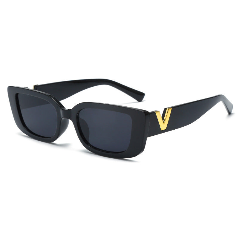 Damen modische Sonnenbrille im trendigen Leopardenmuster Karnz