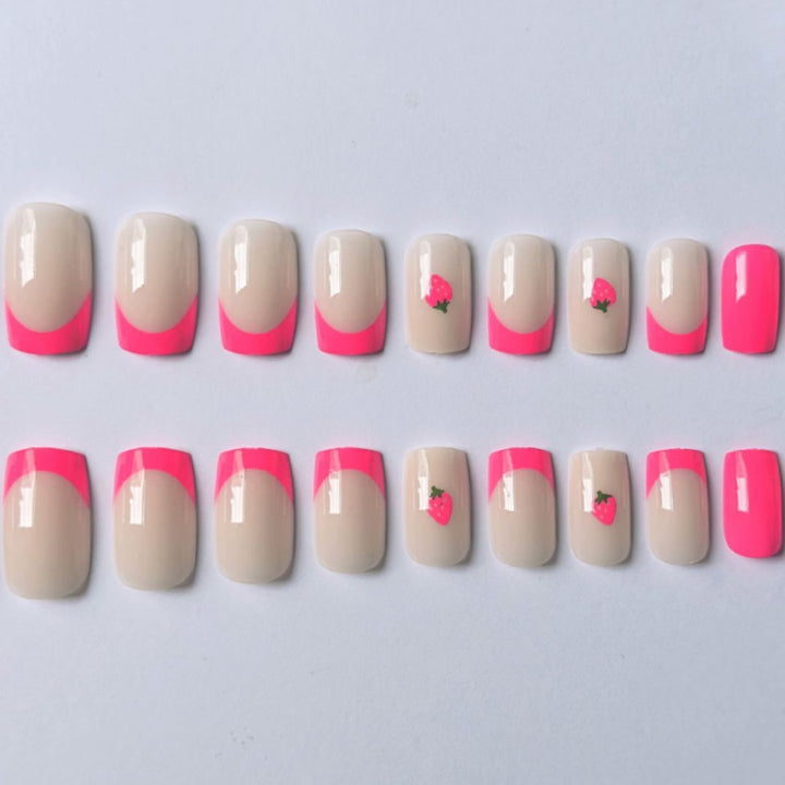 Stylische Acryl-Nagelkunst