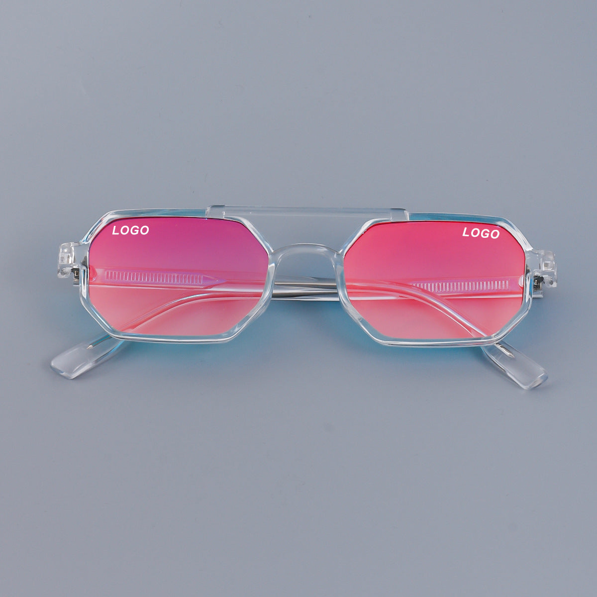 Damen Sonnenbrille im modernen, hexagonalen Design Karnz