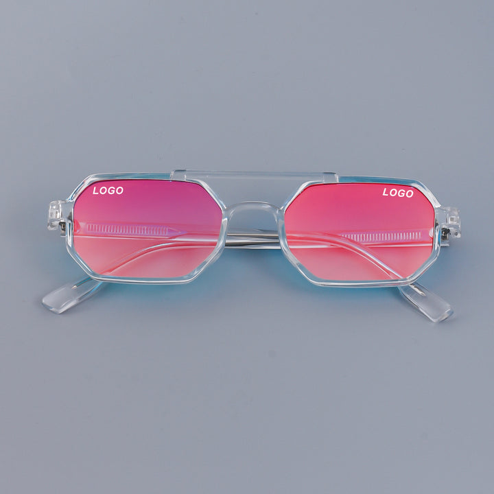 Damen Sonnenbrille im modernen, hexagonalen Design Karnz