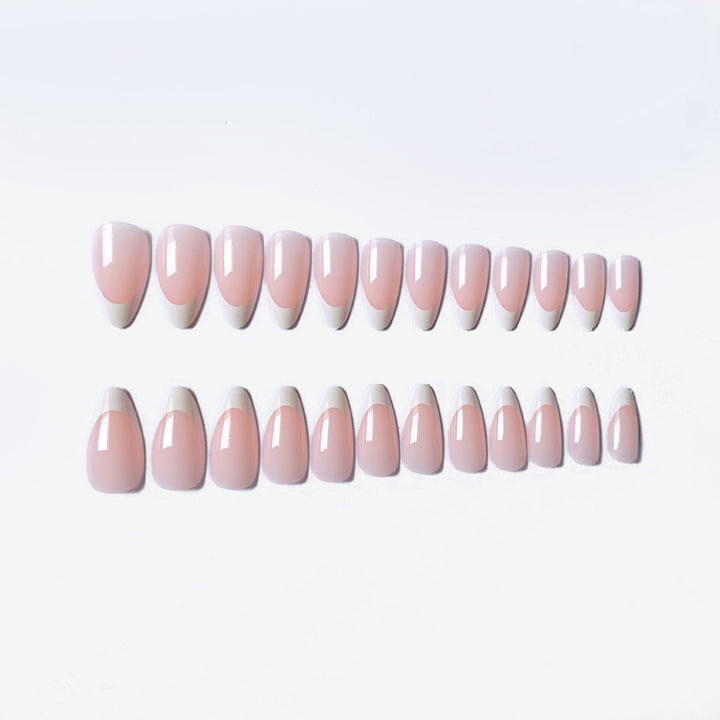 Elegantes Französisch Spitz Acryl Nagel Kunst Set  1790958235