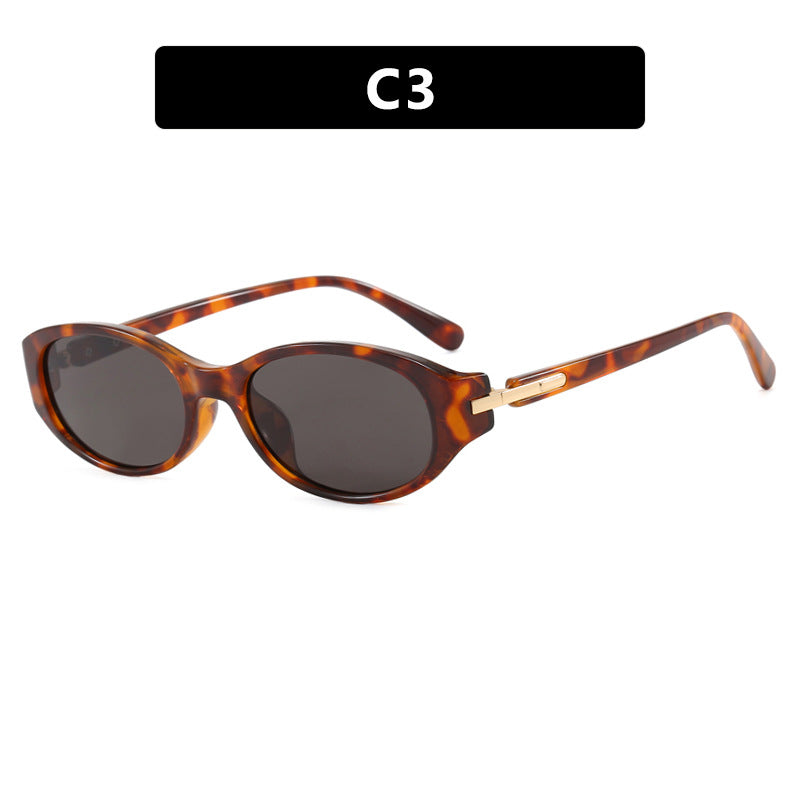 Damen cat-eye Sonnenbrille mit robustem Rahmen und polarisierenden Gläsern Karnz