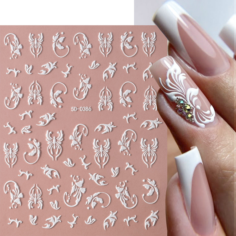 Elegante Nagelkunst Stempelplatte