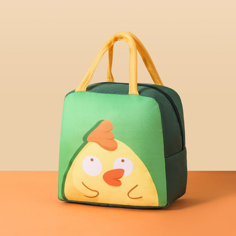 Süßes Tier Isolierte Lunch Tasche Karnz