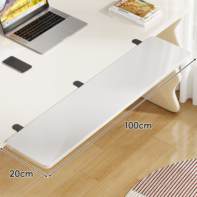 Unter-Tisch Gleitschienen-Tastaturablage und Schreibtischverlängerung mit sanfter Gleitmontage