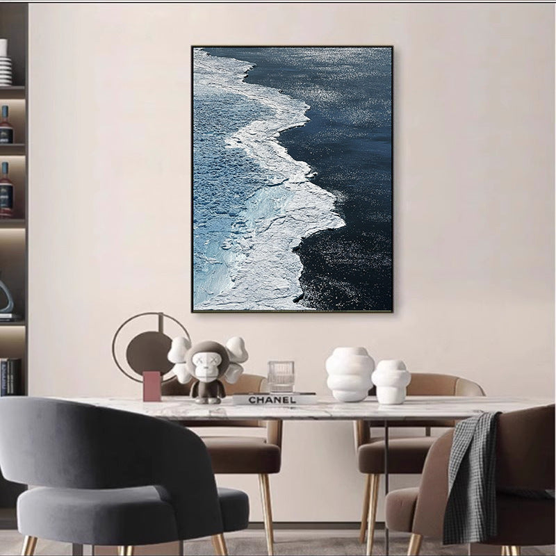 Modern Ocean Wave Leinwandkunst