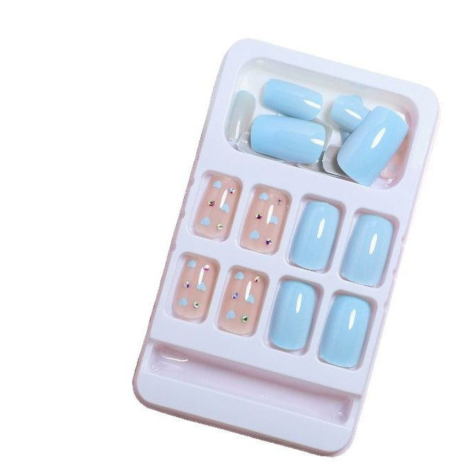 Herz-muster dekorative Acryl-Nail Art Karnz