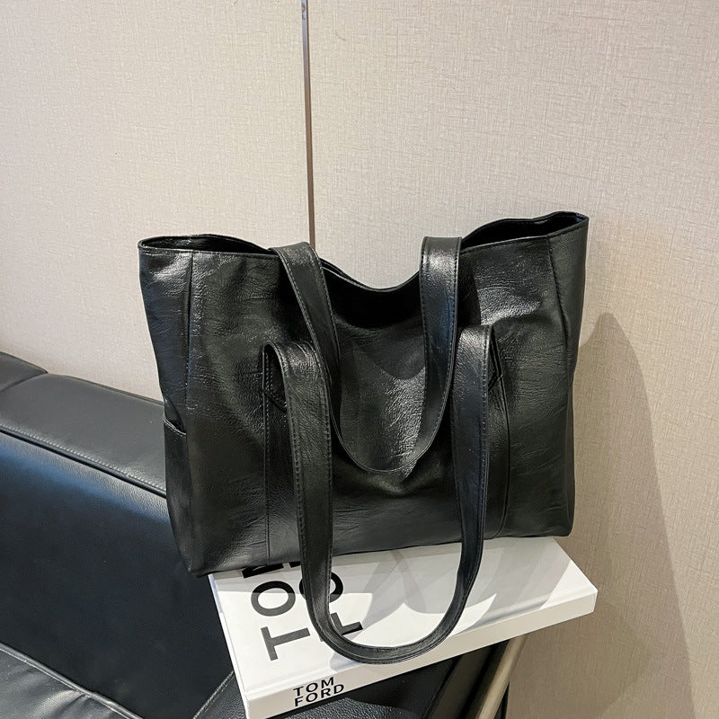 Premium Leder Tote Tasche