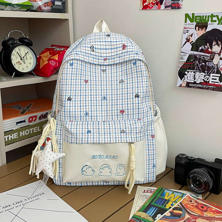 Fun Herz Druck Freizeit Rucksack Karnz