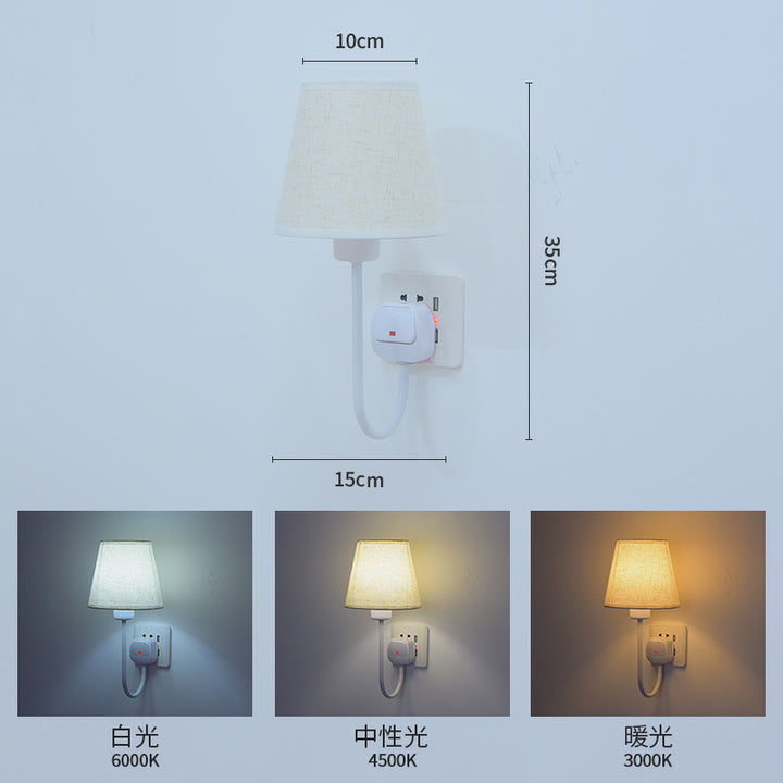 Wandmontierte dekorative Lampe