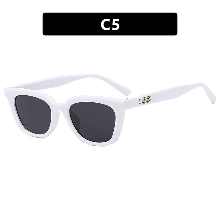 Damen Cat-Eye Sonnenbrille mit modernem, leicht geschwungenem Rahmen Karnz