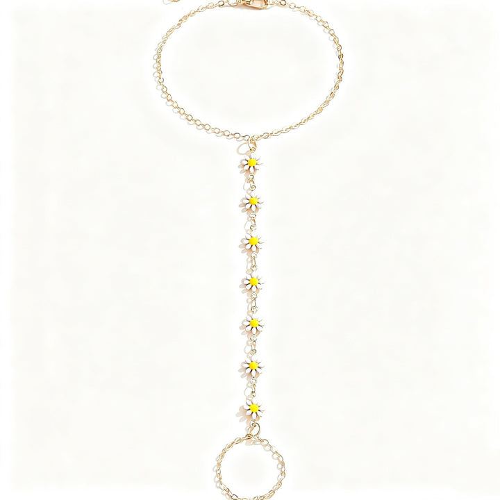 Buntes Edelstein Charme Armband Karnz