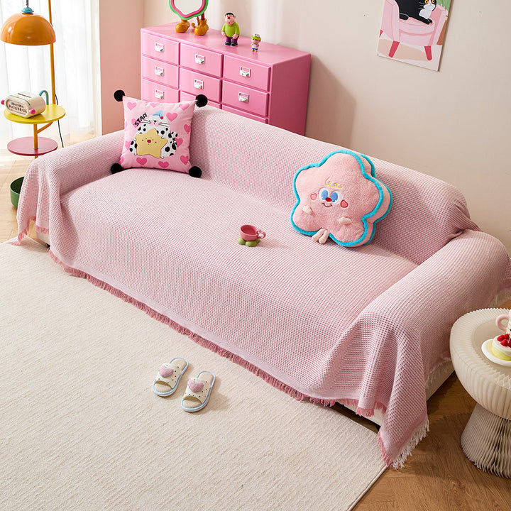 Gemütliche Sofa-Decke
