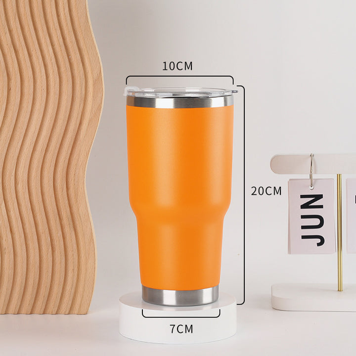 Unisex Thermo-Trinkbecher mit rutschfester Oberfläche Karnz