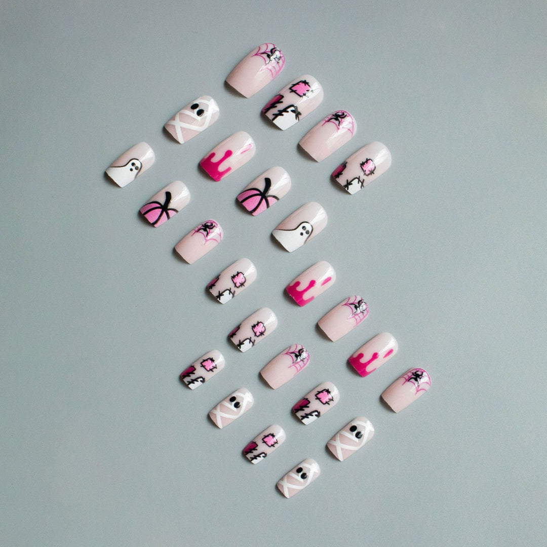 Künstlerisches Charakterdesign Nail Art Set