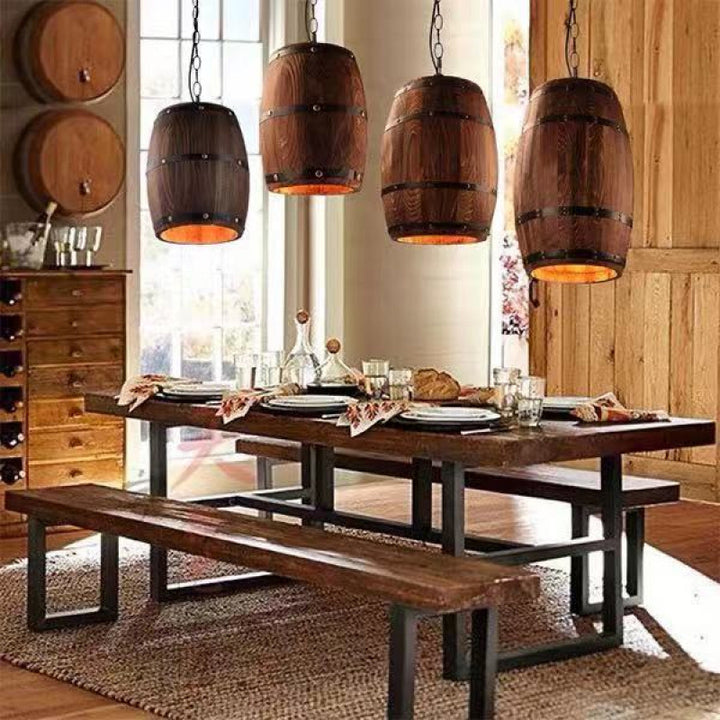 Vintage Barrel Pendelleuchte