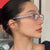 Damen modische Cat-Eye Sonnenbrille mit hochwertigem Kunststoffrahmen und UV-Schutz Karnz