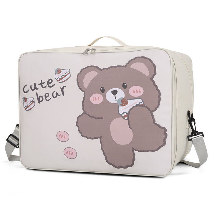 Niedlicher Cartoon-Bär-Print Reise-Organizer