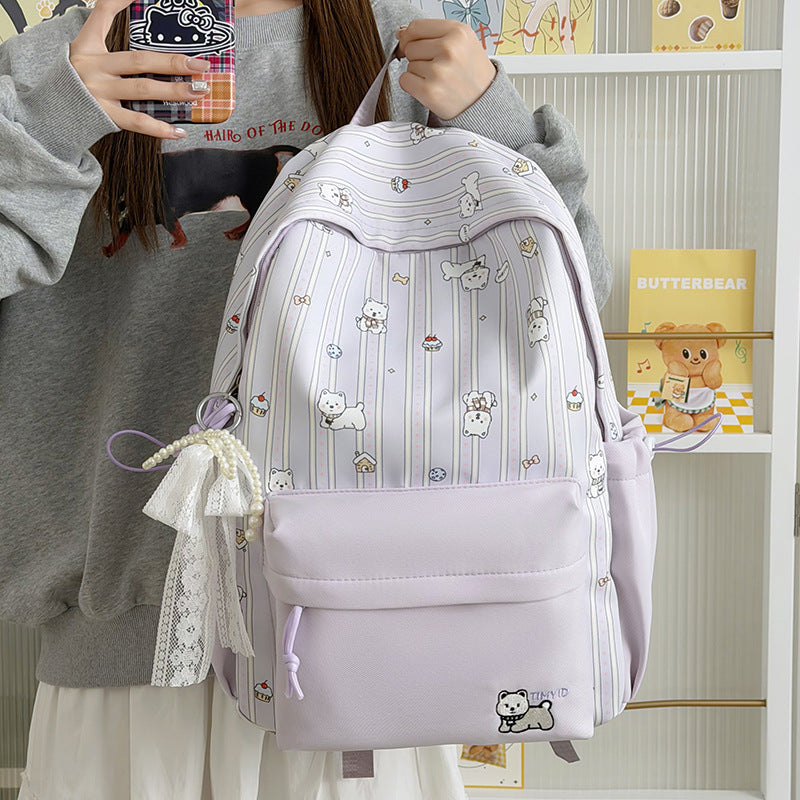 Niedlicher Illustrierter Charakterdesign Rucksack Karnz
