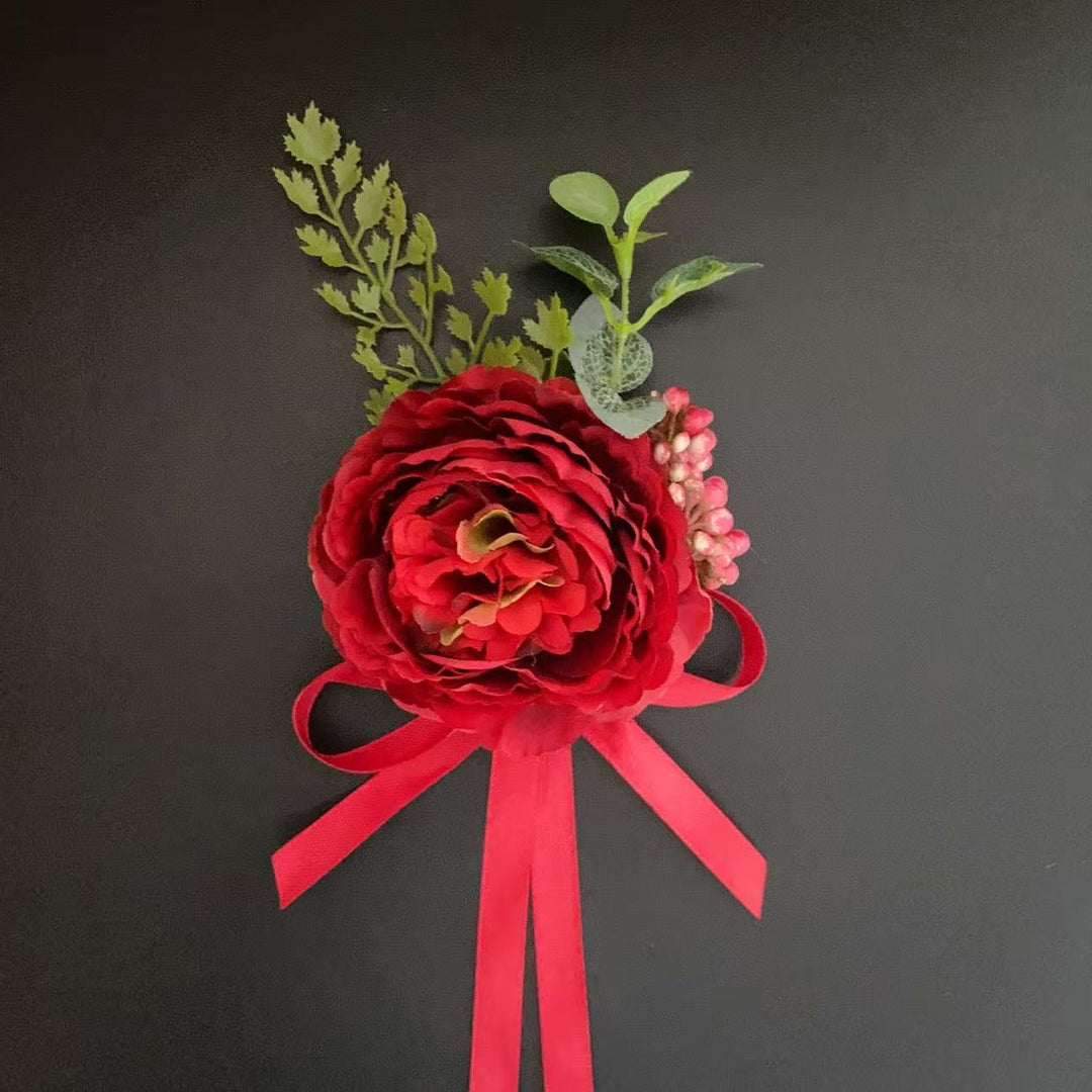 Blumenbrosche