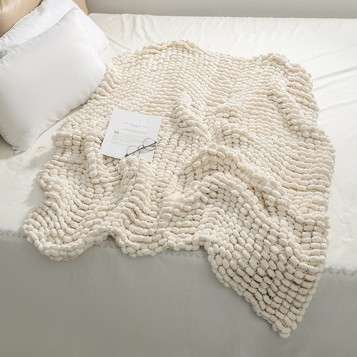 Gemütliche Chenille-Decke