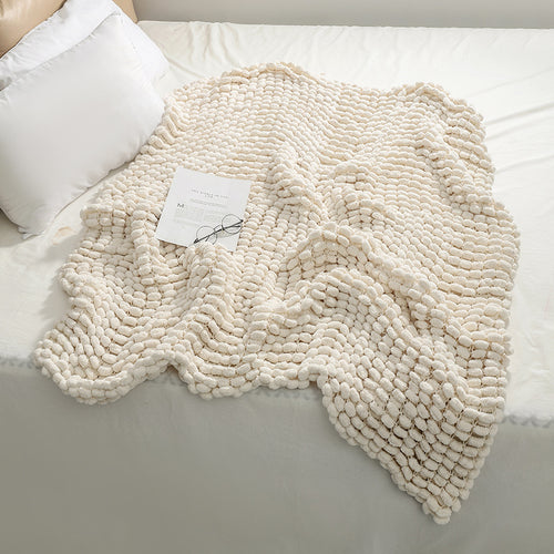 Gemütliche Chenille-Decke